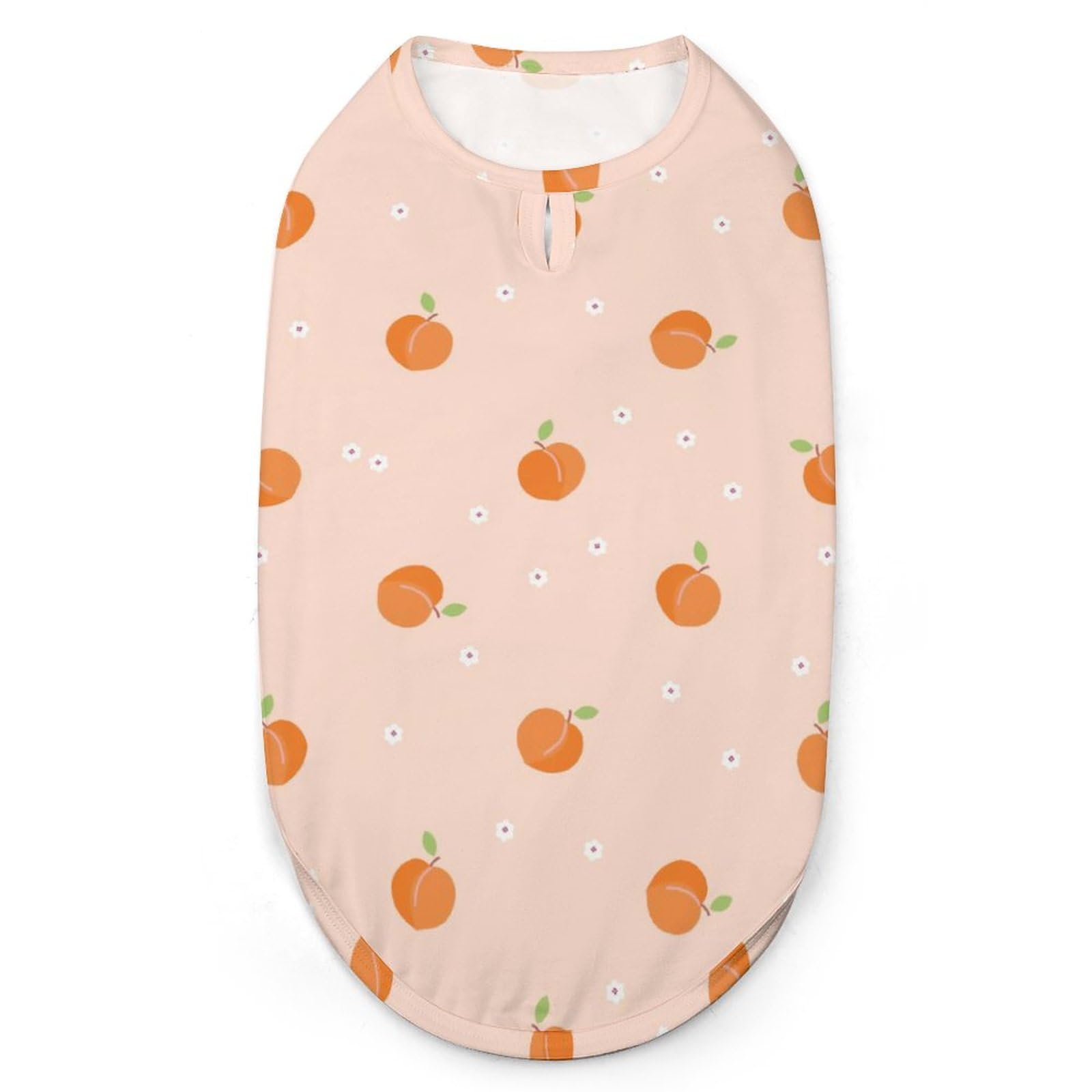 Amazon.co.jp: 桃柄 ピンク ペット服 犬服 春夏秋 Tシャツ 袖なし 犬の